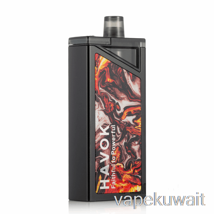 Uwell Havok V1 65W Pod Mod نظام Vape Pod الأسود